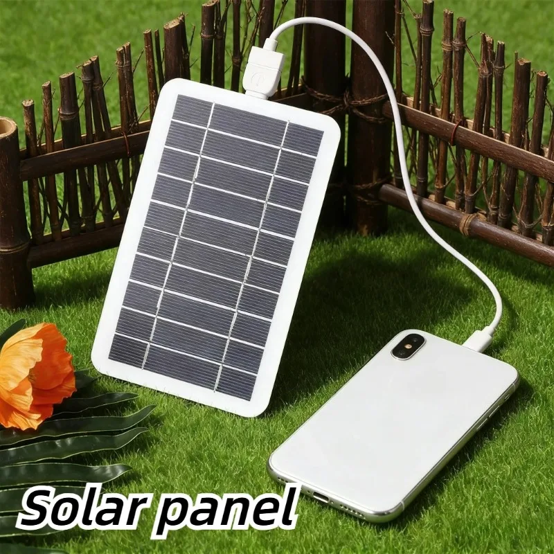 Solar Emergency Charger - Caricatore Solare 5V 5W con Interfaccia