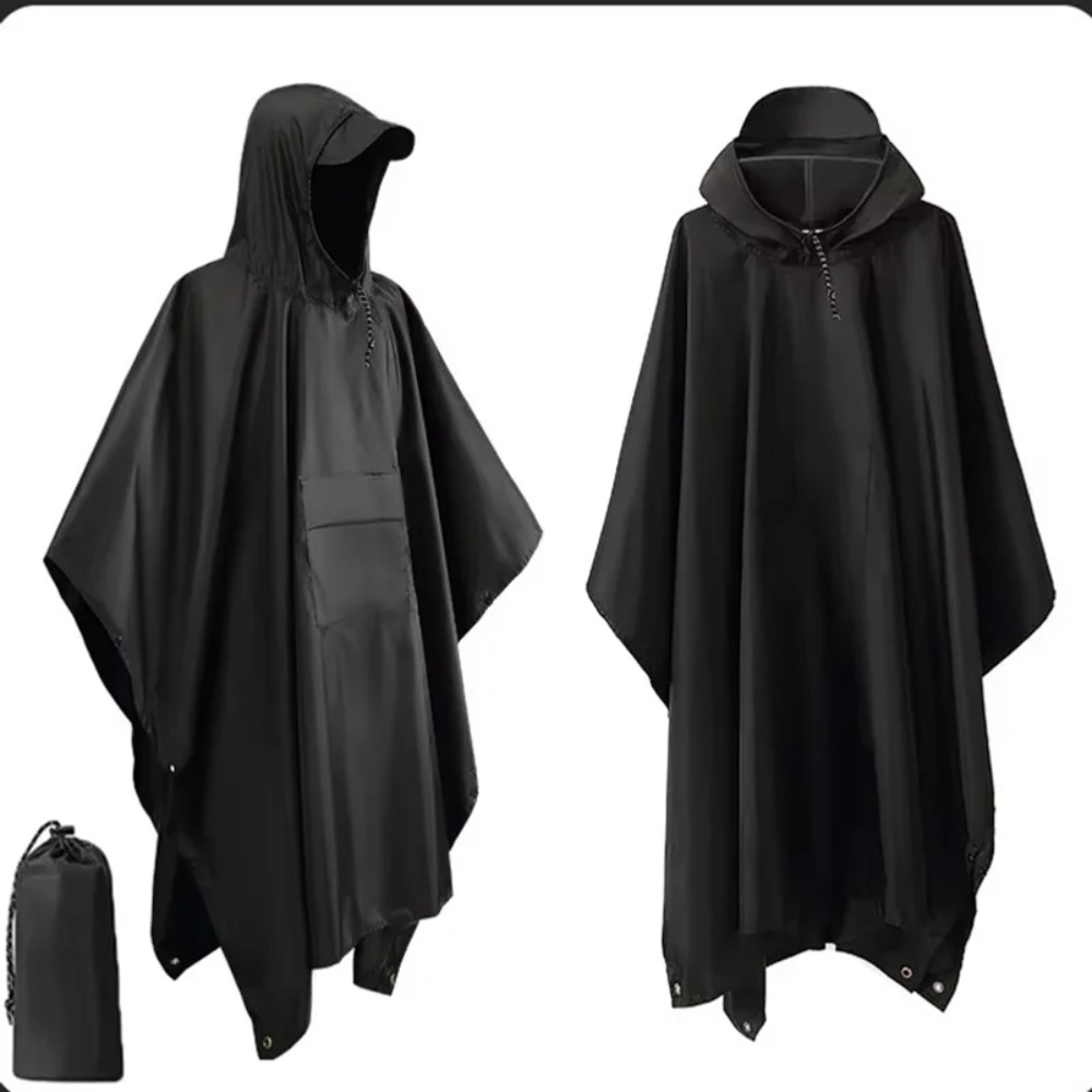 Emergency Poncho Rain - Poncho antipioggia militare multifunzionale 3 in