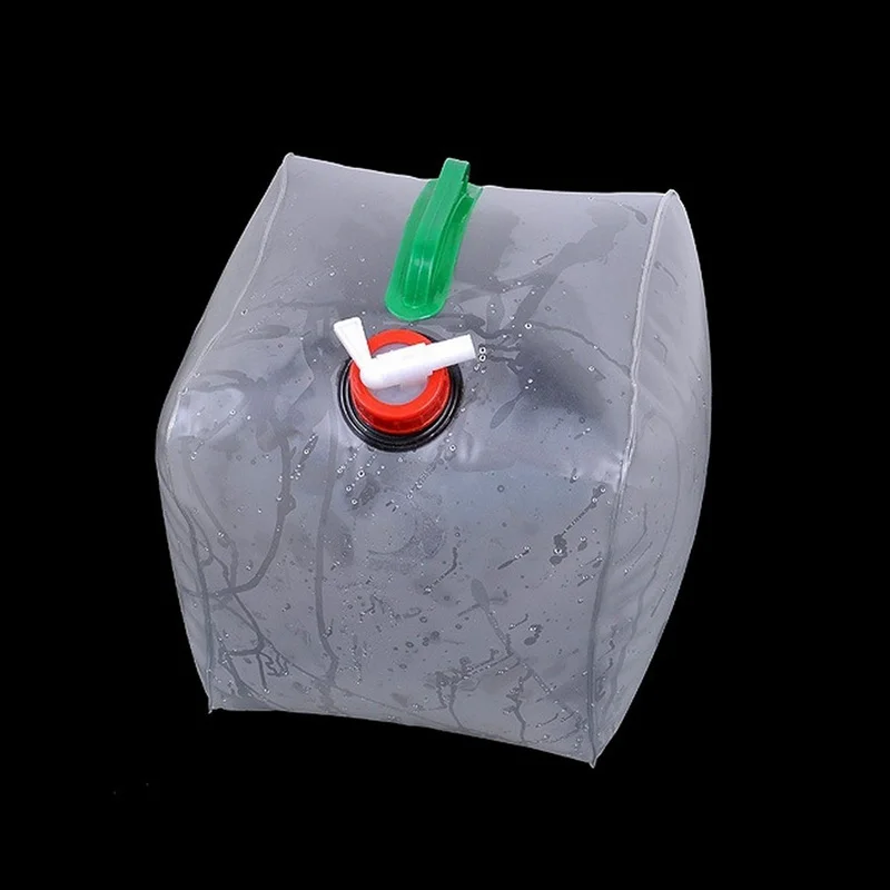 Water Bag Collapsible - Serbatoio dell'acqua pieghevole da 10 litri,