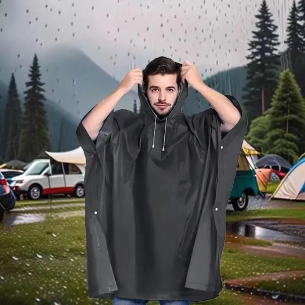 Emergency Poncho Rain - Poncho Impermeabile 3 in 1 con