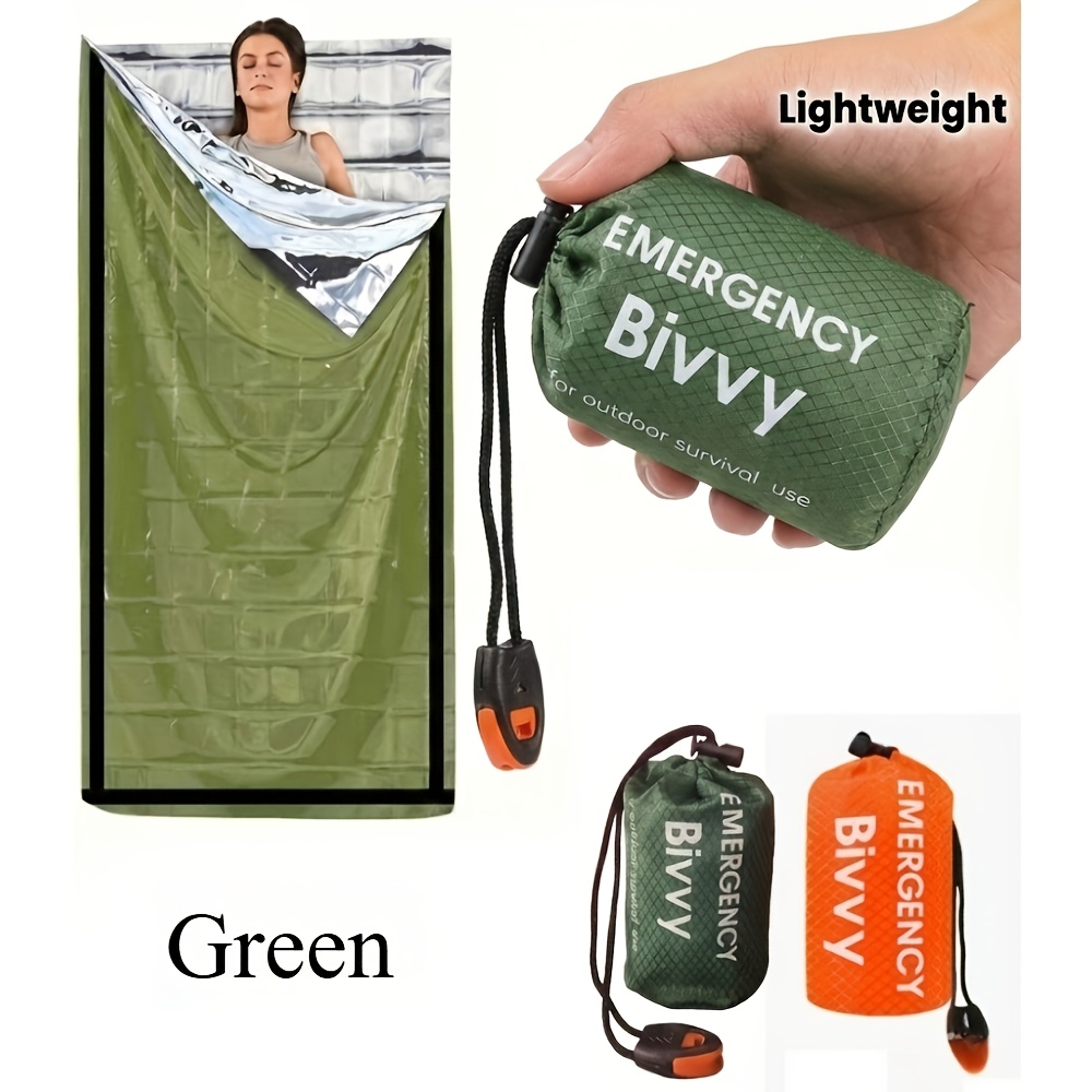 Bivy Bag Emergency - Kit di 3 Sacchi a Pelo