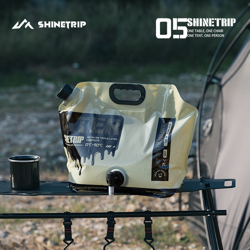 Water Bag Collapsible - 2 Pezzi Sacca d'Acqua Pieghevole ShineTrip
