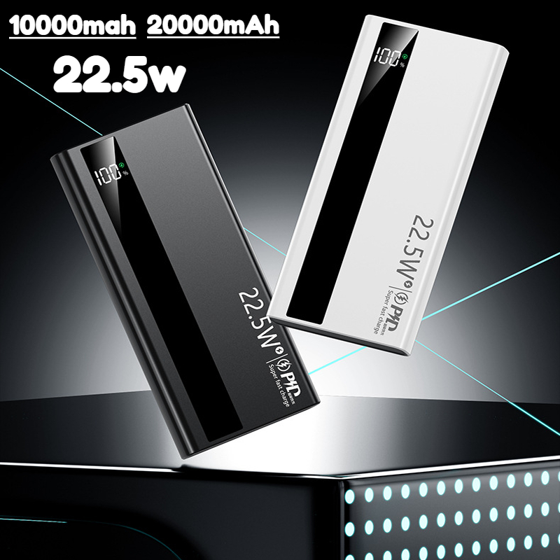 Solar Emergency Charger - Power Bank da 20000 mAh Ricarica