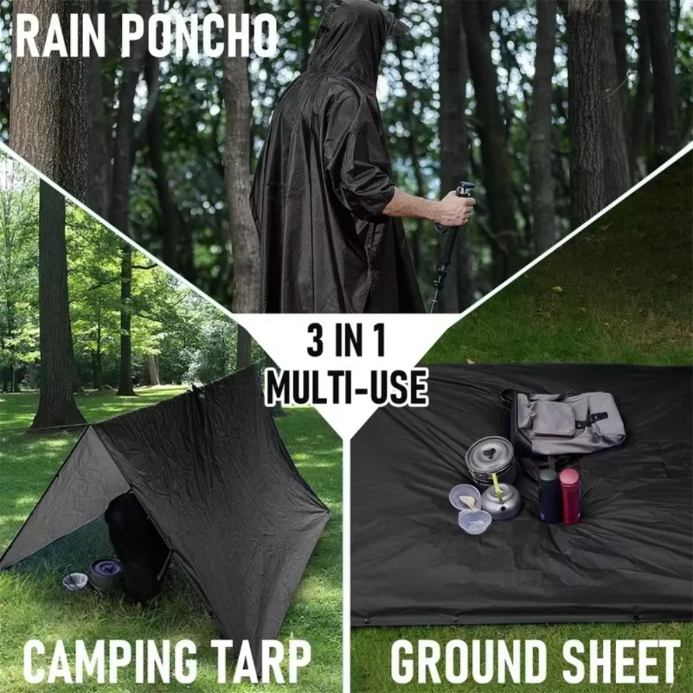 Poncho antipioggia militare mu - Emergency Poncho Rain recensione e prezzo