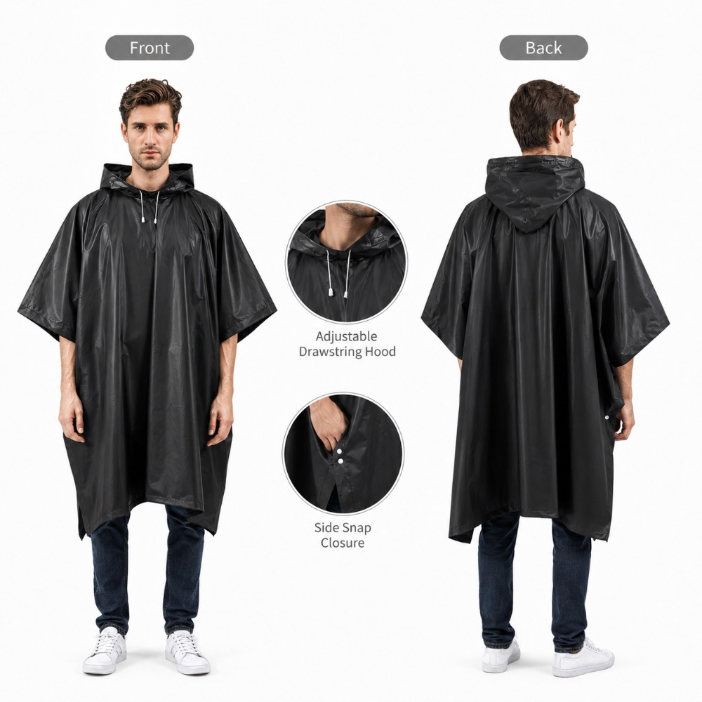 Poncho Impermeabile 3 in 1 con - Emergency Poncho Rain recensione e prezzo