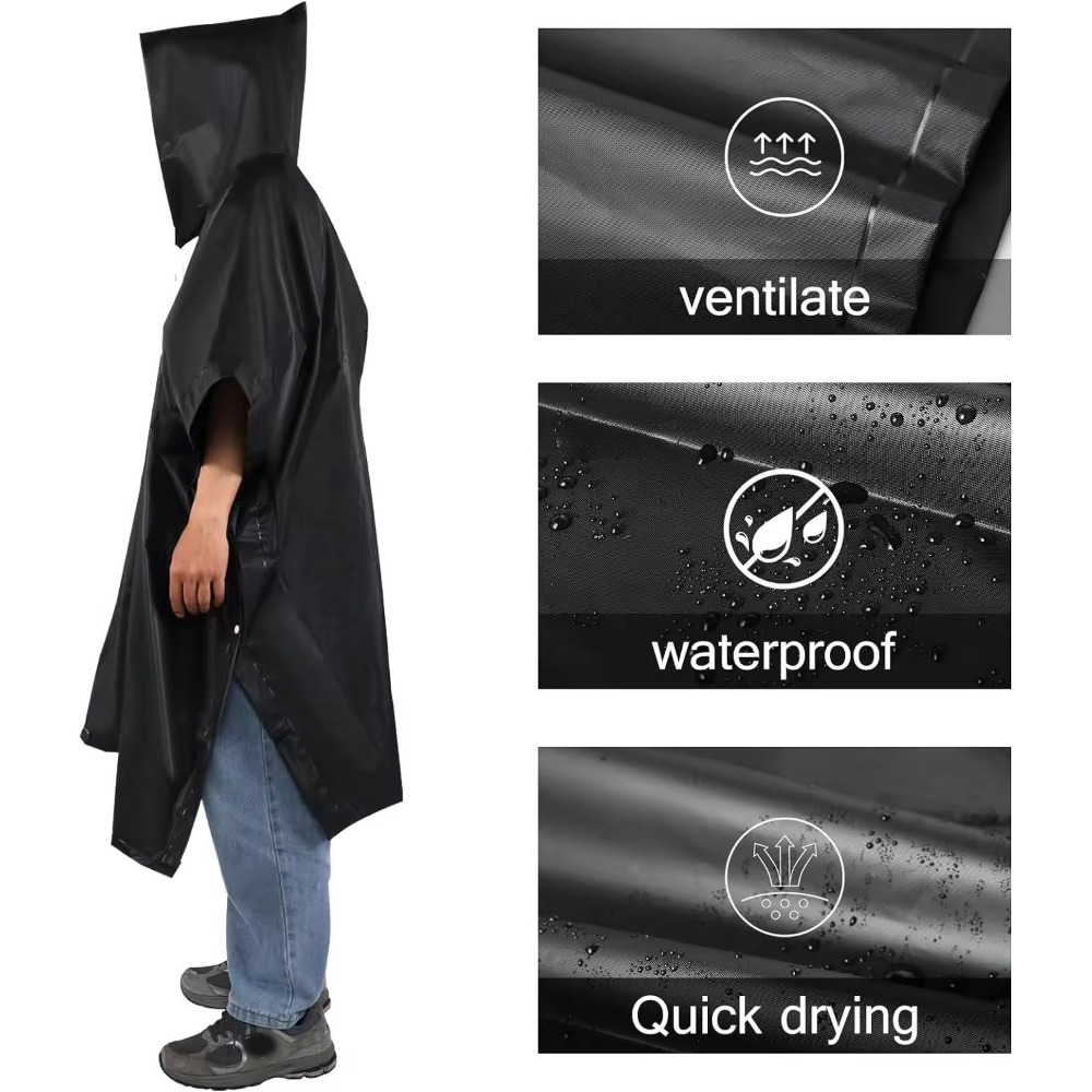 Poncho Impermeabile 3 in 1 con - Emergency Poncho Rain recensione e prezzo